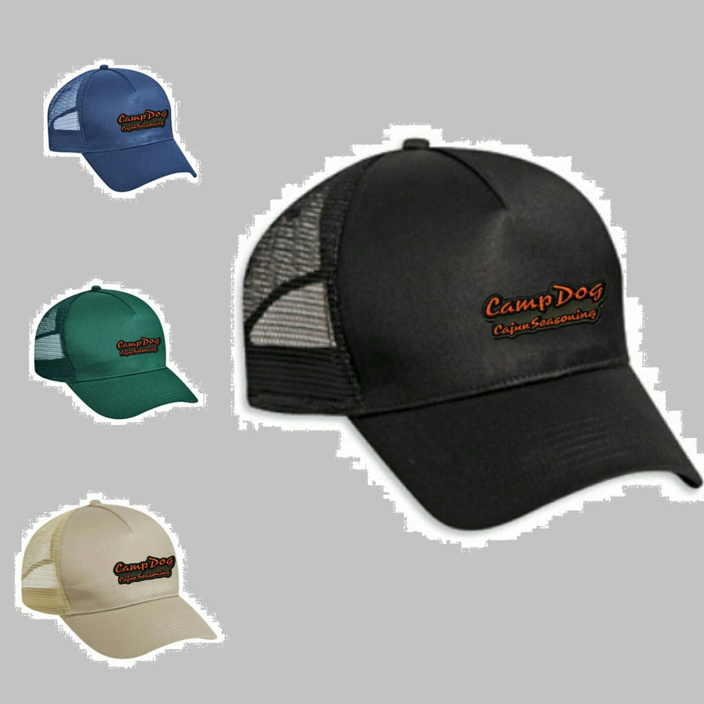 Camp Dog Logo Trucker  Cap