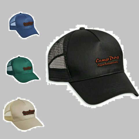 Camp Dog Logo Trucker  Cap