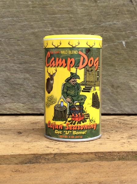 Camp Dog Seasoning Mild "Non-Typical" Blend 8oz