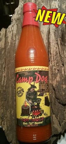 Camp Dog Cajun Cayenne Pepper Hot Sauce 6oz